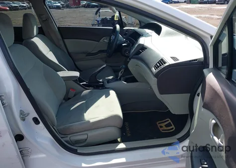 2012 Honda Civic Lx z USA, uszkodzony, nr VIN 19XFB2F50CE331062